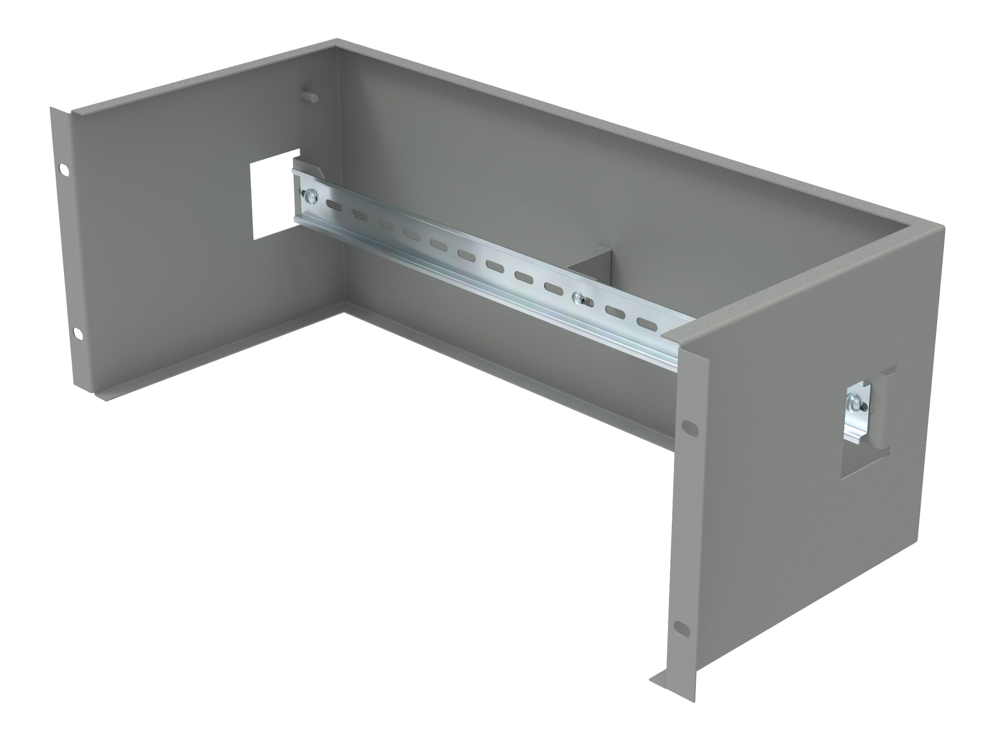 Цмо кп ав. NT Panel Assembly 4u g. 19″ Панель с din-рейкой PS-3u. Монтажная панель в шкаф 19