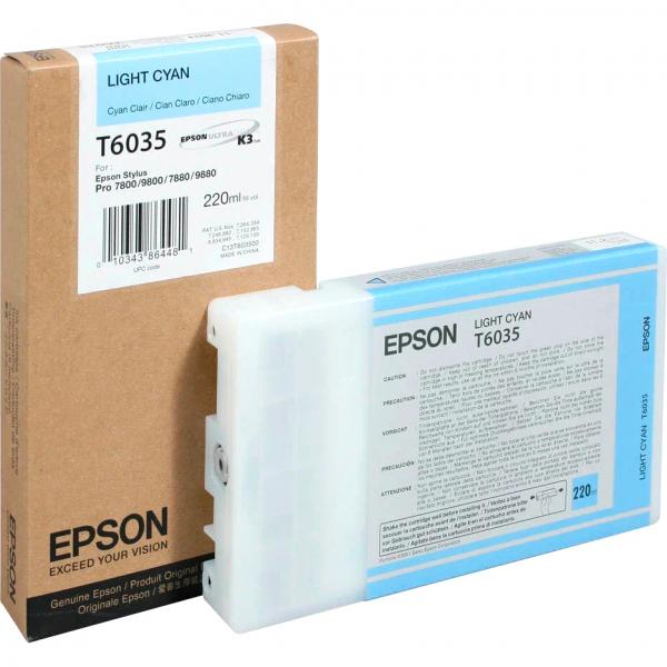 Картридж / Epson C13T603500 / Картридж/ Epson I/C SP-7880/9880 220ml Light Cyan