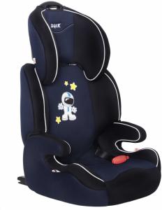 Автокресло Siger Вега FIX космонавт от 15 до 36 кг (1/2/3) Isofix синий/черный