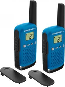 Комплект раций Motorola Talkabout T42 8кан. до 4км компл.:2шт AAA синий/черный (MT198)