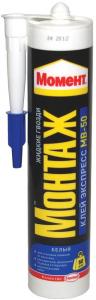 Клей монтажный (жидкие гвозди) Moment Монтаж МВ-50 Экспресс (600618) 0.400кг