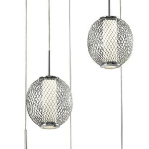 Светильник Escada 10250/5LED подвес. 4000K хром/белый