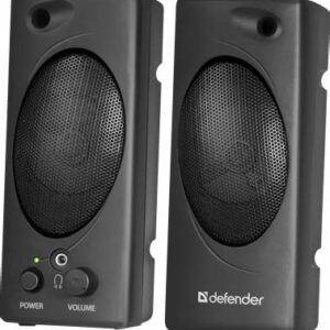 Defender Акустическая 2.0 система Stentor черный, 6 Вт, питание от USB / Defender 77600 / Defender Акустическая 2.0 система Stentor черный, 6 Вт, питание от USB