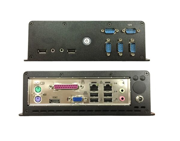 POS-компьютер POSCenter BOX PC 3 (J1800, 2Gb, 32 SSD, VGA, HDMI, 4*RS, 6*USB, LAN, P/S2) fanless