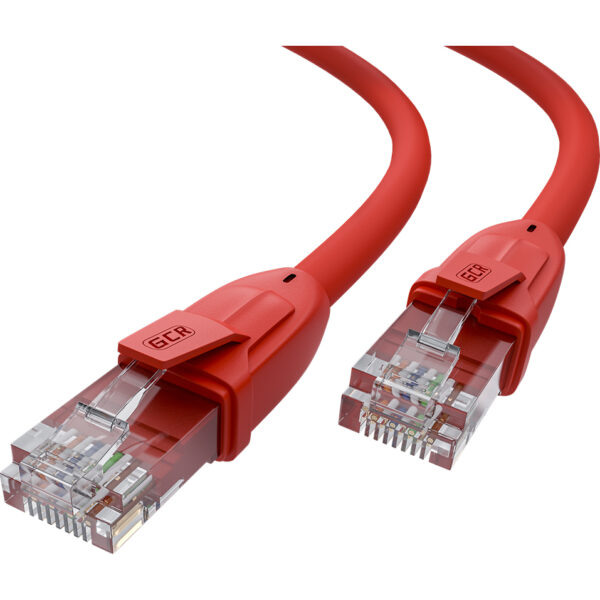 GCR Патч-корд прямой 0.3m UTP кат.6, красный, 24 AWG, ethernet high speed, RJ45, T568B, GCR-52703 / Greenconnect GCR-52703 / GCR Патч-корд прямой 0.3m UTP кат.6, красный, 24 AWG, ethernet high speed, RJ45, T568B, GCR-52703