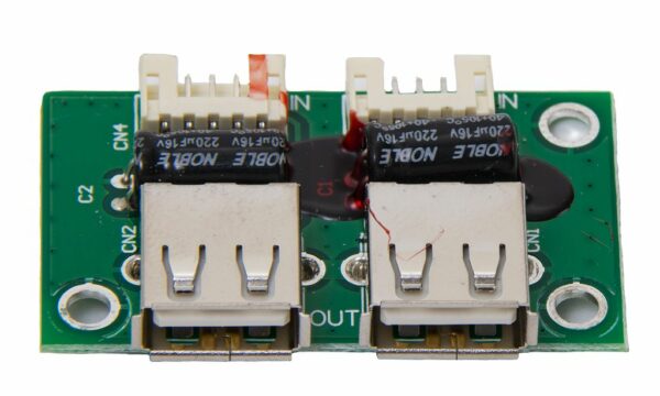 970 USB 2.0 HUB PCBA тип A Jack X2 для подключения сенсорной панели и MSR к ПК для Poscenter EVA-150 / EVA-150 Lite