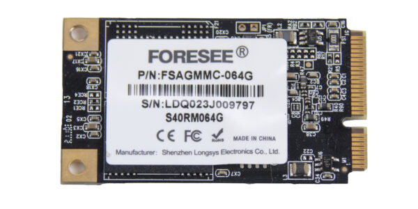 Накопитель SSD 64G , mSATA FORESEE для Z2, Z3