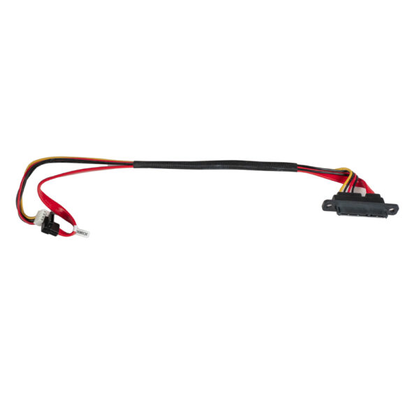 Кабель SATA 7P+15P(HDD) W/SCREW HOLE TO SATA 90° 7P/4P FEMALE  (POWER/PH=2.5mm ) L=220mm для POS250