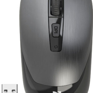 Мышь Defender Wave MM-995 серебристый оптическая (1600dpi) silent беспроводная USB для ноутбука (3but)