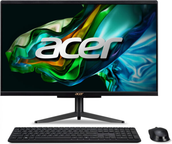 Моноблок Acer Aspire C24-1610 23.8" Full HD i3 N350 (0.8) 8Gb SSD256Gb UHDG CR noOS WiFi BT 65W клавиатура мышь Cam черный 1920x1080