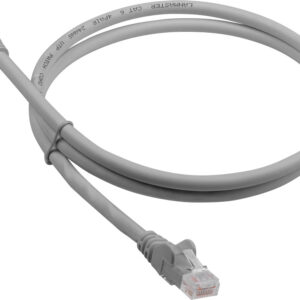 Патч-корд Lanmaster LAN-PC45/U6-10-GY UTP вилка RJ-45-вилка RJ-45 кат.6 10м серый LSZH (уп.:1шт)