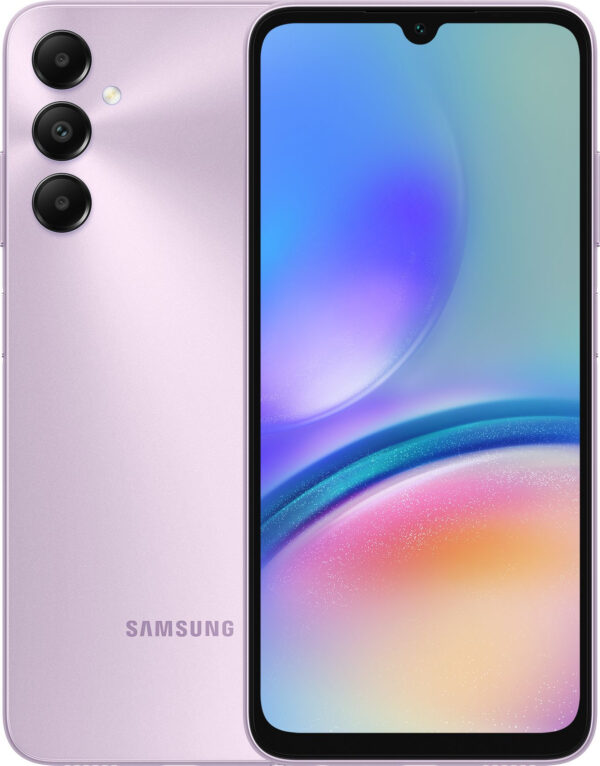 Смартфон Samsung SM-A057F Galaxy A05s 128Gb 4Gb лаванда моноблок 3G 4G 2Sim 6.7" 1080x2400 Android 13 50Mpix 802.11 a/b/g/n/ac NFC GPS GSM900/1800 GSM1900 TouchSc microSD max1024Gb