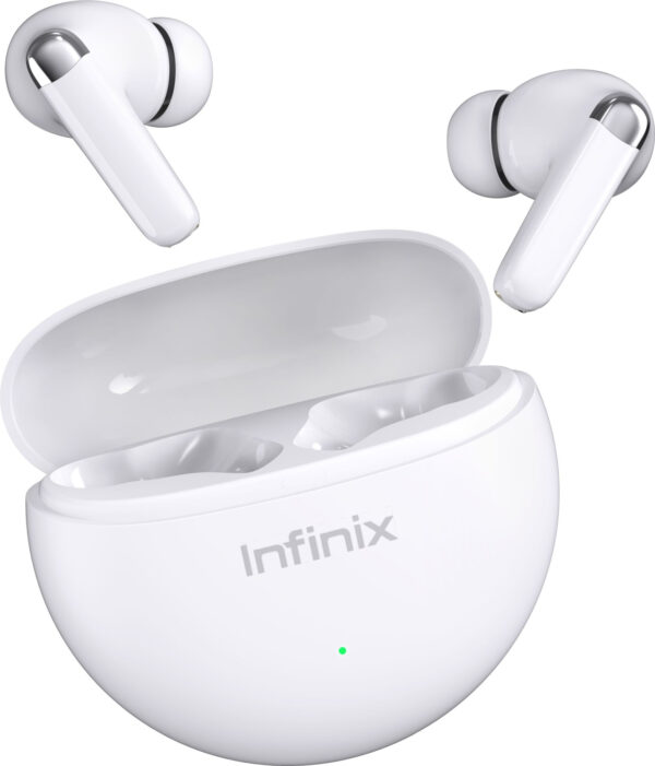 Гарнитура вкладыши Infinix XBuds XE26 белый беспроводные bluetooth в ушной раковине (10311752)