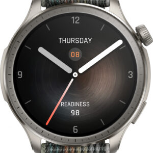 Смарт-часы Amazfit Balance A2287 46мм 1.5" AMOLED корп.серый рем.серый разм.брасл.:150-210мм (1746352)