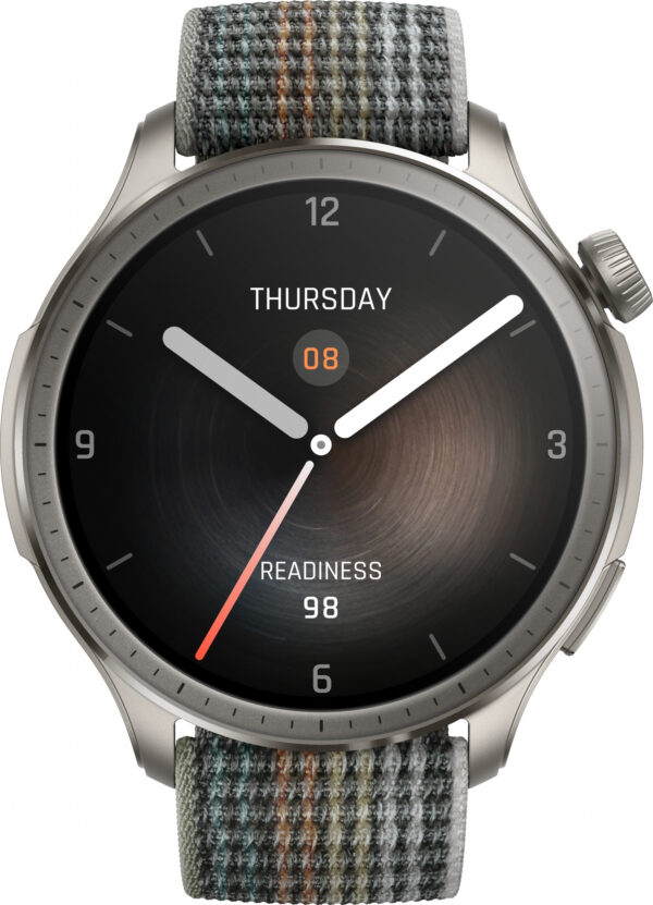 Смарт-часы Amazfit Balance A2287 46мм 1.5" AMOLED корп.серый рем.серый разм.брасл.:150-210мм (1746352)