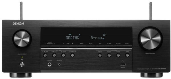 Ресивер AV Denon AVR-S660H 5.2 черный