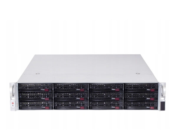 Supermicro 6028U-TR4T+ (CSE-829U + X10DRU+) 12xLFF / 2 x E5-2620 v3 / 4 x 16GB 2133P / ASR 71605 / 1000W / AOC-2UR6-i4XT