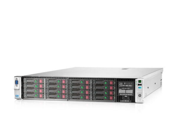 HP ProLiant DL380p Gen8 16xSFF / 2 x E5-2690 v2 / 8 x 16GB / P420i 2G + P420 2GB / 2 x 750W / SFP+