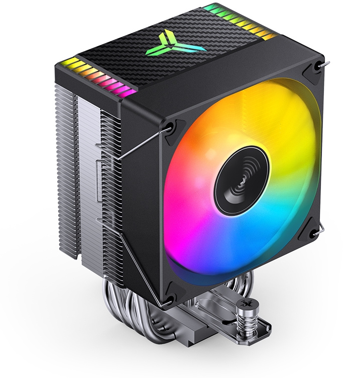 Устройство охлаждения(кулер) Jonsbo CR-1400 Evo черный 4-pin 22.3-33.85dB Al 180W 341gr Ret