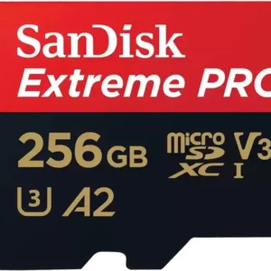Флеш карта microSDXC 256GB Sandisk SDSQXCD-256G-GN6MA Extreme Pro + adapter