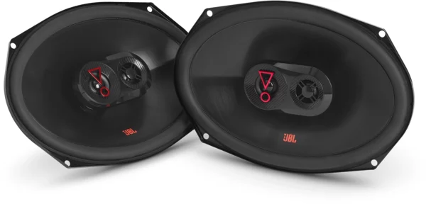 Колонки автомобильные JBL Stage3 9637F (без решетки) 225Вт 93дБ 3Ом 15x23см (6x9дюйм) (ком.:2кол.) коаксиальные трехполосные