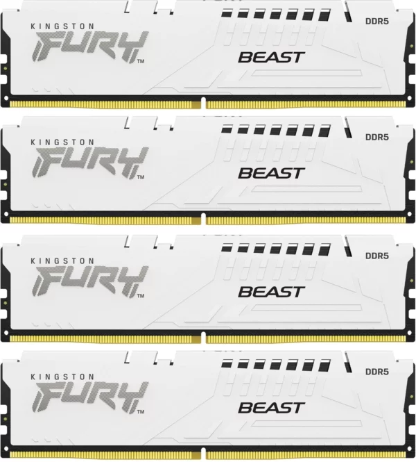 Память DDR5 4x16GB 5200MHz Kingston KF552C40BWK4-64 Fury Beast RTL PC5-41600 CL40 DIMM 288-pin 1.25В kit single rank Ret