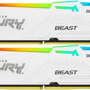 Память DDR5 2x32GB 6400MHz Kingston KF564C32BWAK2-64 Fury Beast RGB RTL PC5-51200 CL32 DIMM 288-pin 1.4В kit Ret
