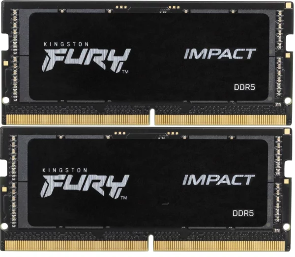 Память DDR5 2x8GB 4800MHz Kingston KF548S38IBK2-16 Fury Impact RTL PC5-38400 CL38 SO-DIMM 262-pin 1.1В kit single rank Ret