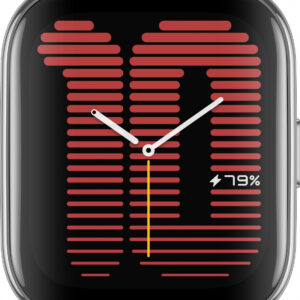 Смарт-часы Amazfit Active A2211 35.9мм 1.75" AMOLED корп.черный рем.черный разм.брасл.:135-190мм (1746349)