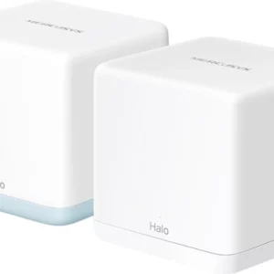 Бесшовный Mesh роутер Mercusys Halo H32G(2-pack) AC1200 100/1000/10000BASE-T белый (упак.:2шт)
