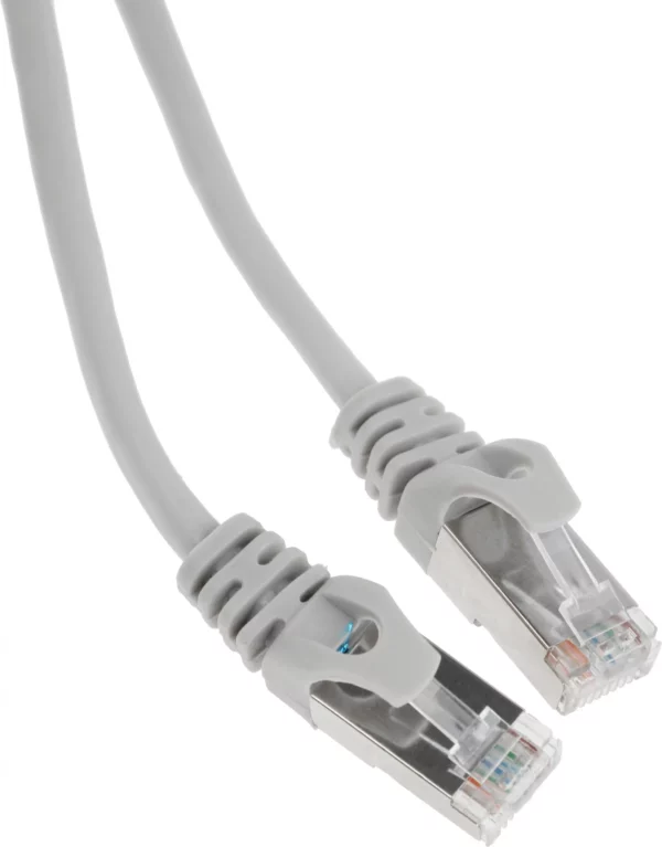 Патч-корд PP22-5m 1000G FTP 4 пары cat5E CCA molded 5м серый RJ-45 (m)-RJ-45 (m)