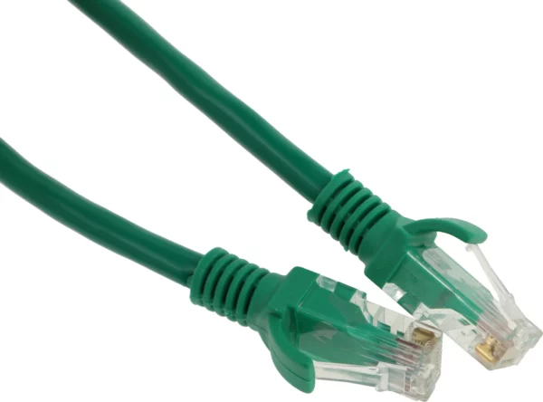 Патч-корд PP6U-0.25M/G 10000G UTP 4 пары cat6 CCA molded 0.25м зеленый RJ-45 (m)-RJ-45 (m)