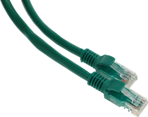 Патч-корд PP6U-0.5M/G 10000G UTP 4 пары cat6 CCA molded 0.5м зеленый RJ-45 (m)-RJ-45 (m)