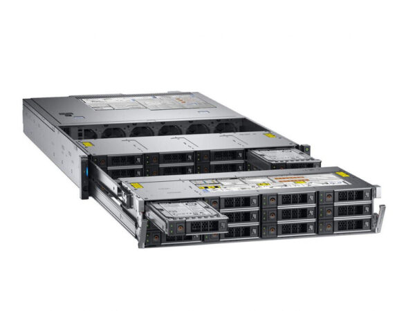 DELL PowerEdge R740xd2 26xLFF / 2 x Silver 4110 / 2 x 16GB 2400T / H730p Mini 2GB / 1100W