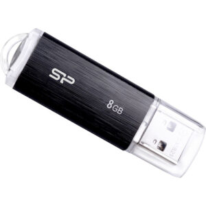 Флеш Диск Silicon Power 8Gb Ultima U02 SP008GBUF2U02V1K USB2.0 черный