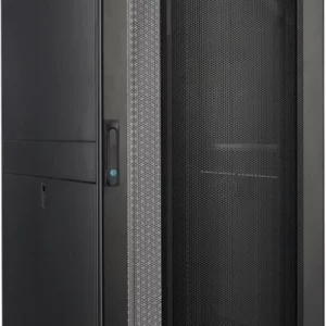 Шкаф коммутационный Lanmaster (LAN-DC-CBP-42UX6X10) 42U 600x1000мм пер.дв.перфор. задн.дв.перфор.2-хст. 4 бок.пан. 1500кг черный 1992мм