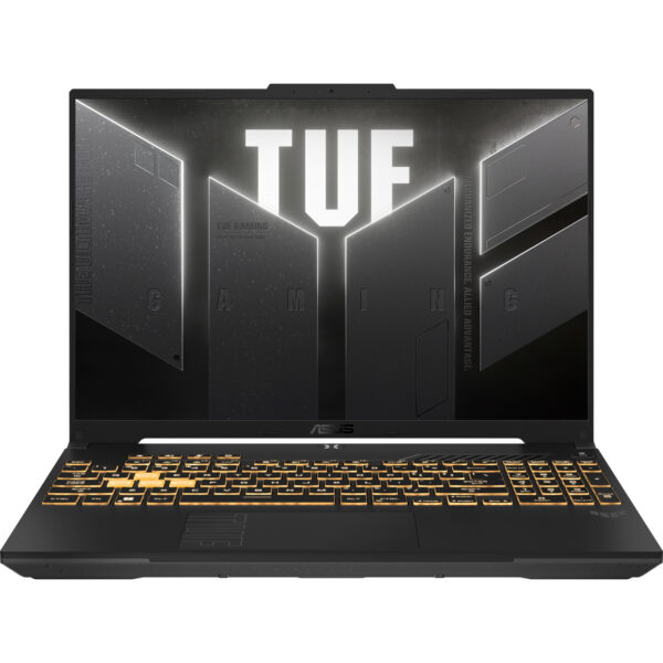 Ноутбук / ASUS TUF F16 FX607JV-N3146 (90NR0HV6-M008L0) / Ноутбук/ ASUS TUF F16 FX607JV-N3146 16"(1920x1200 WVA (матовый, 165Hz))/Intel Core i7 13650HX(2.6Ghz)/16384Mb/1024PCISSDGb/noDVD/ExtnVidia GeForce RTX4060(8192Mb)/Cam/BT/WiFi/90WHr/war 1y/2.27kg/Mecha Gray/DOS