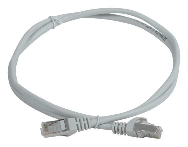 Патч-корд ITK PC01-C5EF-05M-G FTP RJ-45 вил.-вилка RJ-45 кат.5E 0.5м серый ПВХ (уп.:1шт)