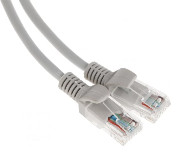 Патч-корд 5-970 3.0 1G UTP 4 пары cat5E CCA molded 3м серый RJ-45 (m)-RJ-45 (m)