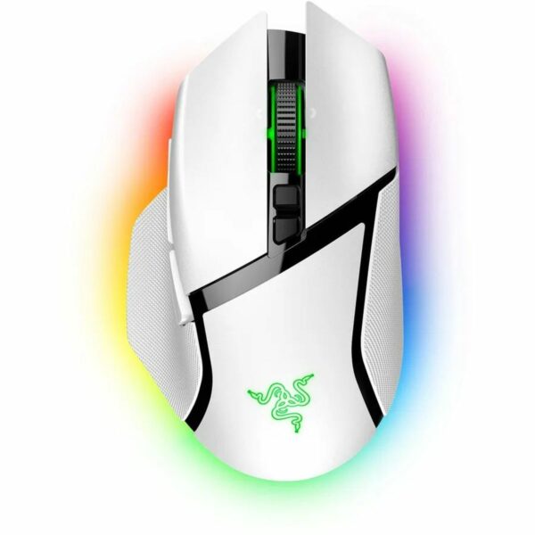 Игровая мышь Razer Basilisk V3 Pro 35K - White gaming mouse / Razer Basilisk V3 Pro 35K - White gaming mouse RZ01-05240200-R3G1 / Игровая мышь Razer Basilisk V3 Pro 35K - White gaming mouse/ Razer Basilisk V3 Pro 35K - White gaming mouse