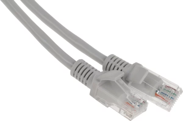 Патч-корд PP12-1M/B 1000G UTP 4 пары cat5E CCA molded 1м синий RJ-45 (m)-RJ-45 (m)