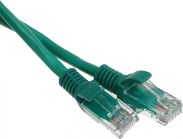 Патч-корд PP12-1.5M/G 1000G UTP 4 пары cat5E CCA molded 1.5м зеленый RJ-45 (m)-RJ-45 (m)