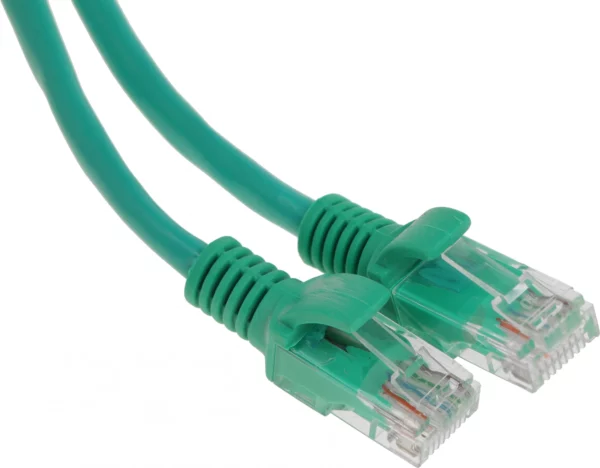 Патч-корд PP12-2M/G 1000G UTP 4 пары cat5E CCA molded 2м зеленый RJ-45 (m)-RJ-45 (m)