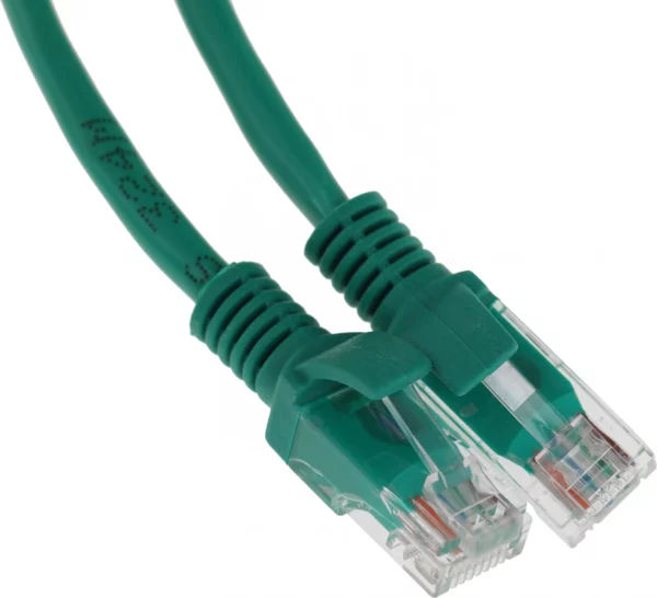 Патч-корд PP12-3M/G 1000G UTP 4 пары cat5E CCA molded 3м зеленый RJ-45 (m)-RJ-45 (m)