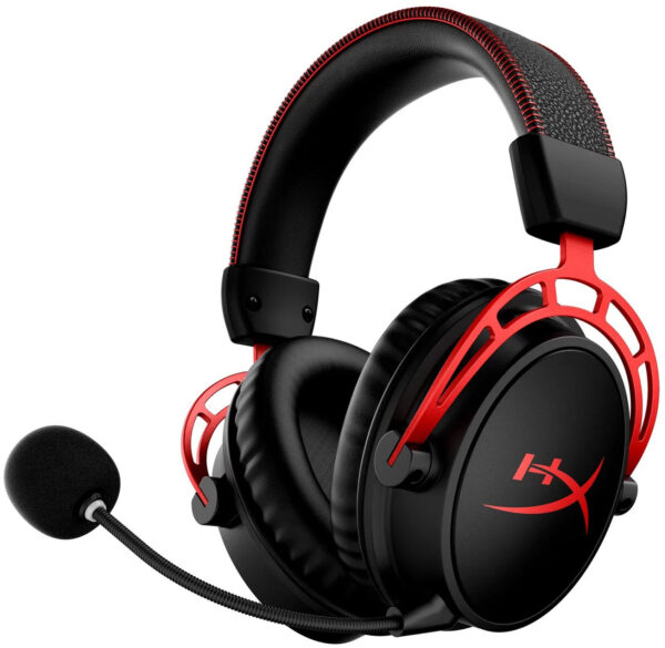 Наушники с микрофоном HyperX Cloud Alpha Wireless черный оголовье (4P5D4AA)