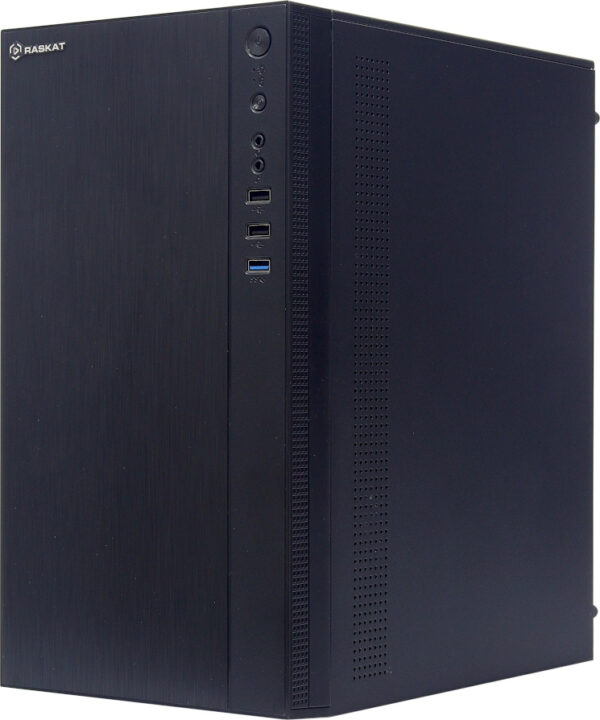 ПК Raskat Standart 300 MT i3 10100 (3.6) 8Gb SSD240Gb UHDG 630 noOS GbitEth 500W черный (STANDART300108462)
