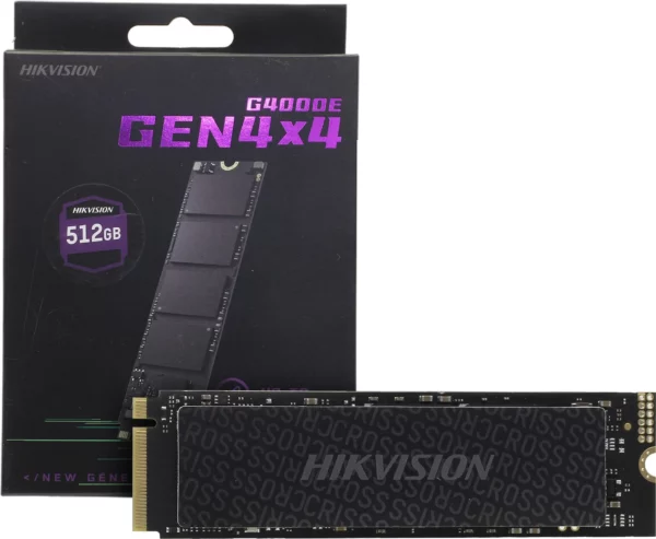 Накопитель SSD Hikvision PCI-E 4.0 x4 512Gb HS-SSD-G4000E/512G HS-SSD-G4000E/512G Hiksemi G4000E M.2 2280