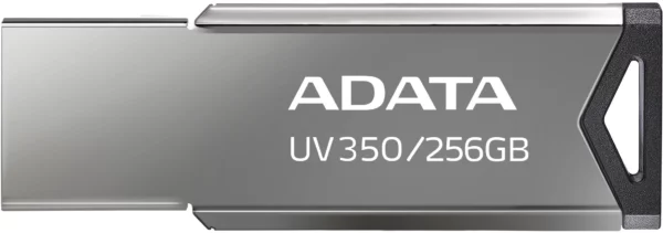 Флеш Диск A-Data 256Gb UV350 AUV350-256G-RBK USB3.0 серебристый