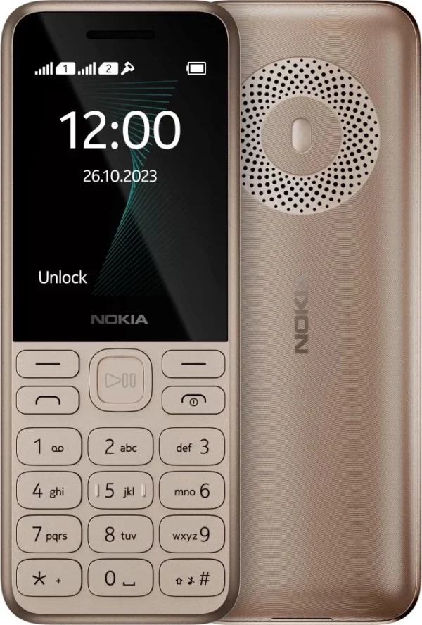 Мобильный телефон Nokia 130 TA-1576 DS EAC светло-золотистый моноблок 2.4" 240x320 Series 30+ 0.3Mpix GSM900/1800 MP3