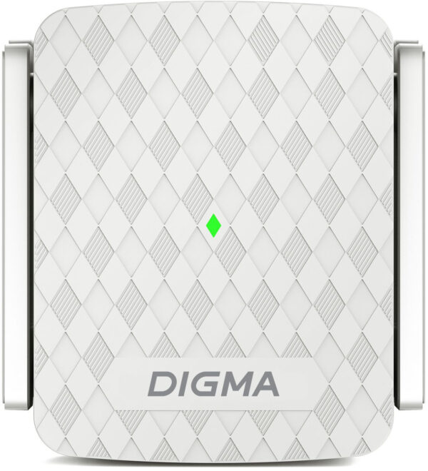 Повторитель беспроводного сигнала Digma D-WR400 AC1200 10/100BASE-TX/Wi-Fi белый